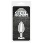 Anal Plug Jewel Steel Argintiu