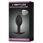 Jucarie Erotica Cu Bile Anale Silicon Negru