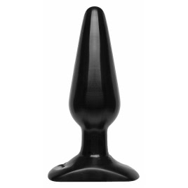 Anal Plug Smooth Mediu Negru
