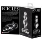 Anal Plug Din Sticla Icicles No 47 Transparent