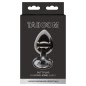 Anal Plug With Diamond Jewel L Negru