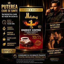 Cafea Afrodisiacă Instant Cu Ginseng Și Guarana 10g