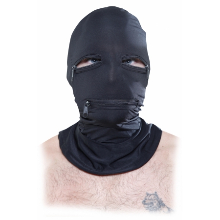 Cagulă Zipper Negru