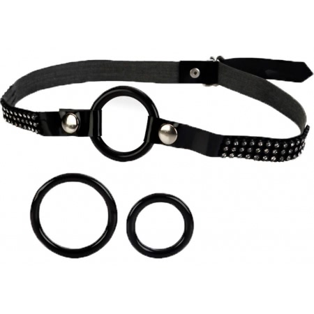 Căluș Open Ring Negru