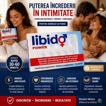 Capsule Potență Libido Power pentru Erecție Puternică