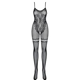 Catsuit Plasa Obsessive F213 Negru pe xBazar