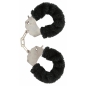 Cătușe Furry Fun Cuffs Negru