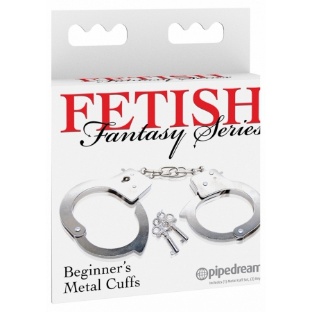 Cătușe Fetish Fantasy pentru Mâini și Picioare Argintiu
