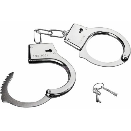Cătușe Metalice Din Inox Police Argintiu