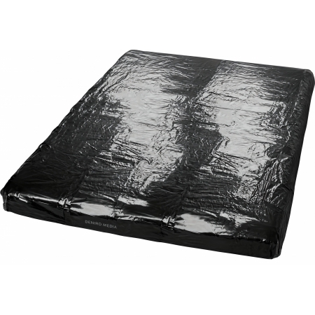 Cearceaf Vinyl Bed Sheet Negru
