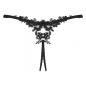 Chilot Decupat Obsessive Celia Noir Negru XS-S