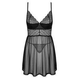 Babydoll Obsessive Chemeris Negru pe xBazar