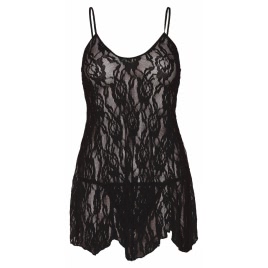 Chemise Leg Avenue Rose Lace Flair Negru pe xBazar