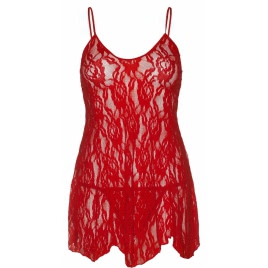 Chemise Leg Avenue Rose Lace Flair Rosu pe xBazar