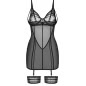 Chemise Obsessive Nuites Negru S-M