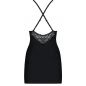 Chemise Obsessive 828-CHE Negru S-M