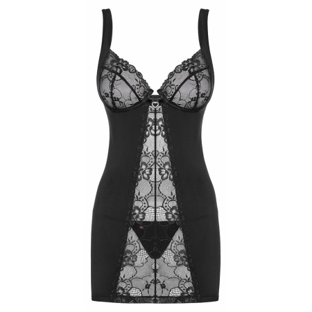 Chemise Obsessive Heartina Negru S-M