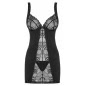 Chemise Obsessive Heartina Negru S-M