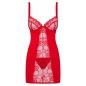 Chemise Obsessive Heartina Rosu 2XL