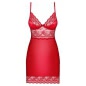 Chemise Obsessive Lovica Rosu 2XL