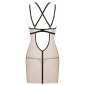 Chemise Obsessive Nudelia Noir Bej S-M