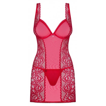 Chemise Obsessive Rougebelle Rosu S-M