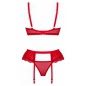 Set Obsessive Chilisa 3 Piese Rosu XS-S