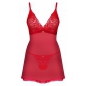 Babydoll Obsessive Chilisa Roșu XL-2XL