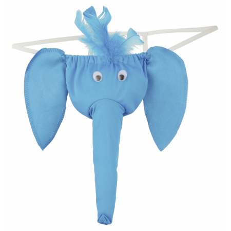 Chiloți Cu Trompă Mens Elephant Albastru S-L