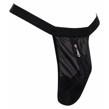 Chilot Amorable Lucas With Zipper Negru S-L