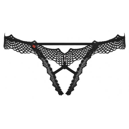Chilot Decupat Obsessive Bravele Negru S-M