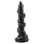 Chisa Octopus Bugbear 23.5 cm Dildo cu Texturi Monstruoase Negru