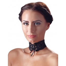 Choker Lace Negru pe xBazar