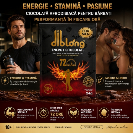 Ciocolată Afrodisiacă Pentru Bărbați Diblong 24g