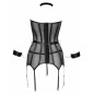 Corset Cottelli Collection Avery Negru L