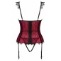 Corset Obsessive Denissa Visiniu XL-2XL