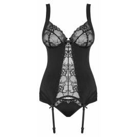 Corset Obsessive Heartina Negru pe xBazar