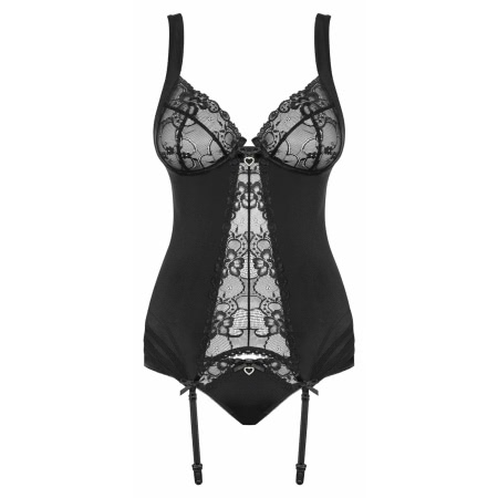 Corset Obsessive Heartina Negru L-XL