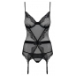 Corset Obsessive Lustella Negru S-M