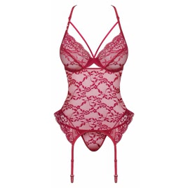 Corset Obsessive Ivetta Rosu pe xBazar