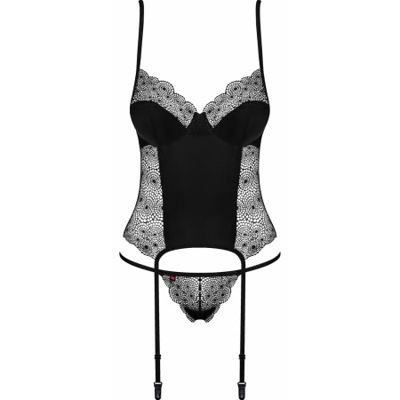 Corset Obsessive Sharlotte Negru S-M