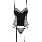 Corset Obsessive Sharlotte Negru L-XL