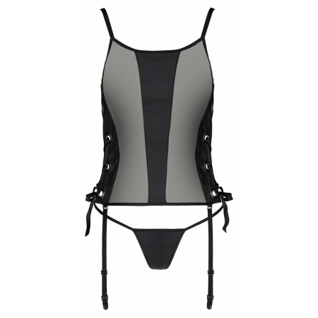 Corset Passion Malwia Negru S-M