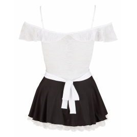 Costum Cottelli Collection Maids Dress Alb XL