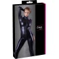 Costum Latex Cottelli Collection Jumpsuit Negru XS