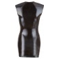 Costum Latex Dama Wetlook With Zip Negru L