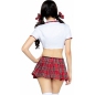 Costum Leg Avenue Miss Prep School Roșu S-M