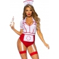 Costum Leg Avenue Nurse Feelgood Roșu S