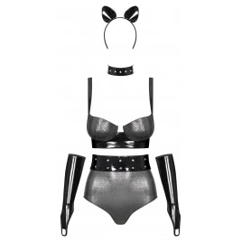Costum Pisicuta Obsessive Silveria Gri pe xBazar