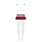 Costum Obsessive Schooly Alb S-M